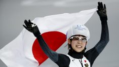 五輪＝高木菜が初代女王に、新種目マススタート