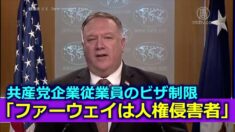 ポンペオ長官「ファーウェイは人権侵害企業」「一部従業員のビザ制限を行う」