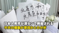 日本人男児が深センで刺殺される 中共の煽動が原因かとの分析